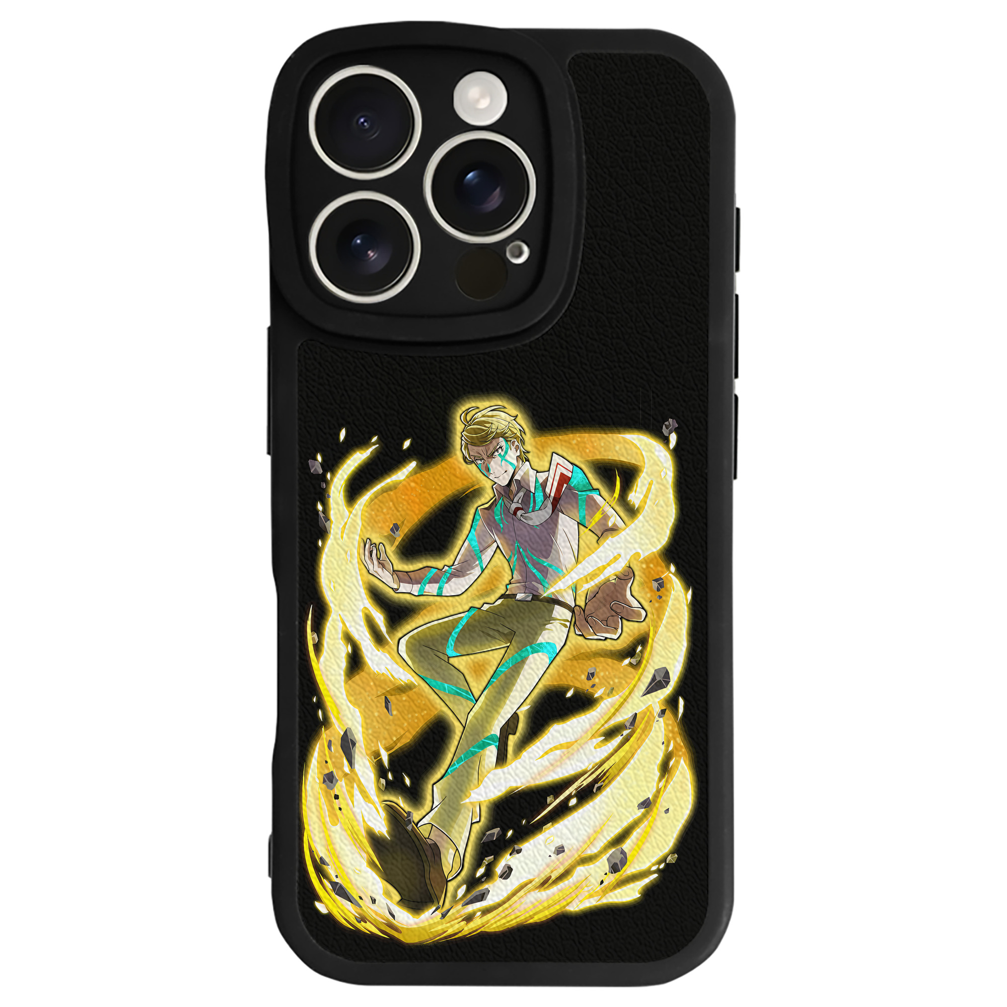 （画像用） 文豪ストレイドッグス Bungo Stray Dogs 【iPhone 16シリーズ対応】シリコンスマホケース（レザー調） 材質：シリコン